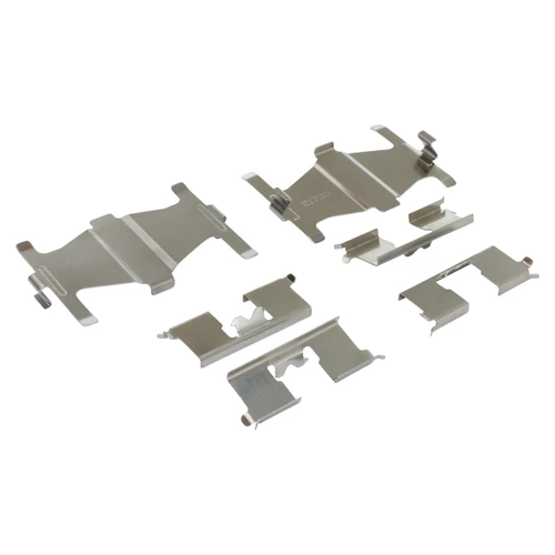 Quality-Built Rear Black Series Ceramic Brake Pads with Hardware 1003-0540C - kit contents