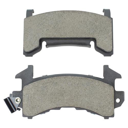 Quality-Built Black Series Ceramic Brake Pads with Hardware 1003-0154C - front view