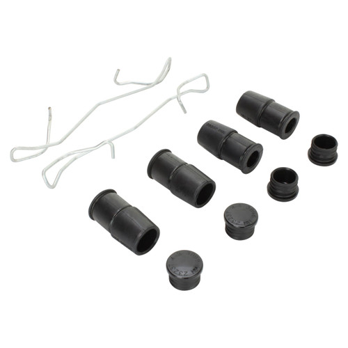 Quality-Built Black Series Semi-Metallic Brake Pads with Hardware 1003-0688M - kit contents