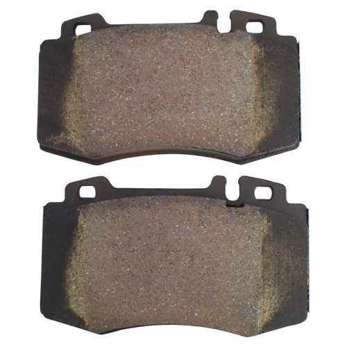 Quality-Built Front Black Series Ceramic Brake Pads with Hardware 1003-0847AC - front view