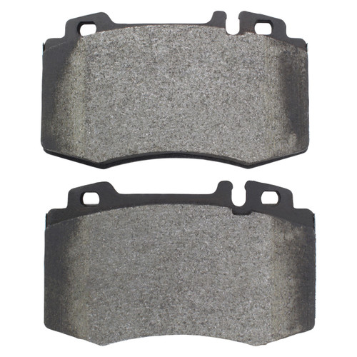 Quality-Built Front Black Series Semi-Metallic Brake Pads with Hardware 1003-0847BM - front view