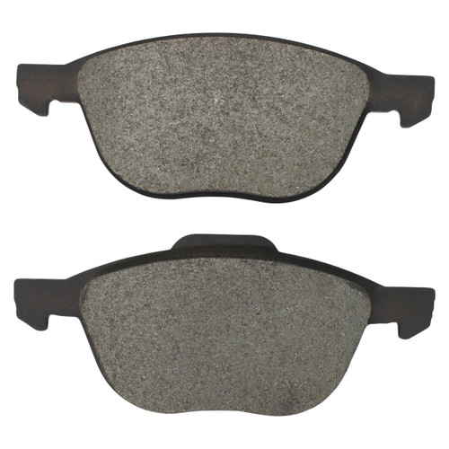 Quality-Built Black Series Ceramic Brake Pads with Hardware 1003-1044C - front view