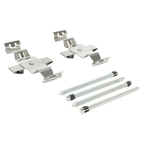 Quality-Built Black Series Ceramic Brake Pads with Hardware 1003-1149C - kit contents