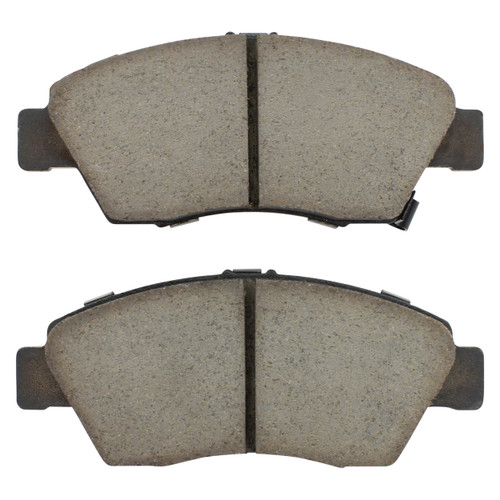 Quality-Built Front Black Series Ceramic Brake Pads with Hardware 1003-0948AC - front view