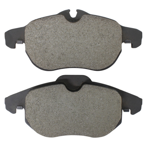 Quality-Built Front Black Series Ceramic Brake Pads with Hardware 1003-1106C - front view