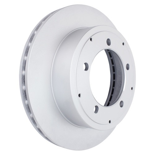Quality-Built Black Series Coated Brake Rotor BR5584G - angled view