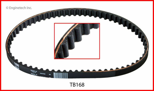 Enginetech TB168 Balance Shaft Belt for 1989-2007 Eagle Hyundai Mitsubishi Plymouth Eclipse Elantra Expo Expo LRV Galant 2.0L-1.8L 122ci I4