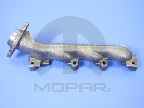 Mopar Left Exhaust Manifold 53030809AD - side view
