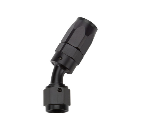 Allstar Performance 49322 | Reusable Hose End Black 30 Deg Elbow -6
