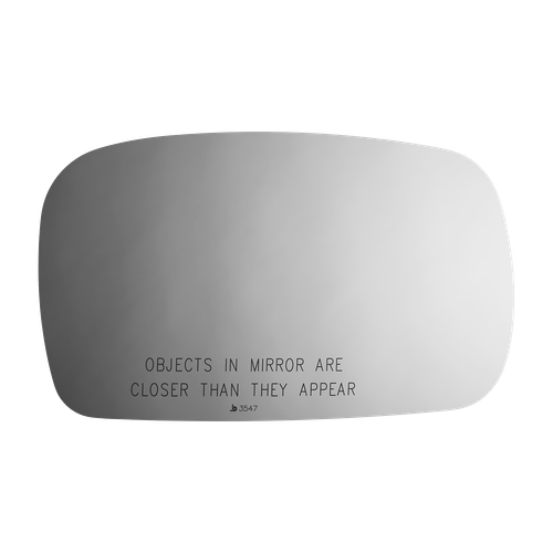 Burco Right Convex Door Mirror Glass 3547