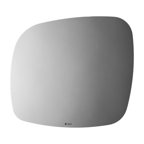 Burco Left Auto-Dimming Flat Drop-Fit Door Mirror Glass 4221