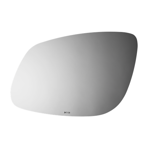 Burco Left Auto-Dimming Convex Fit-Over Door Mirror Glass 5138