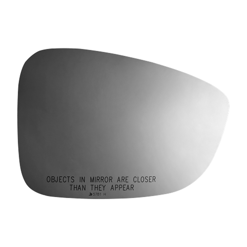 Burco Right Heated Convex Fit-Over Door Mirror Glass 5781H