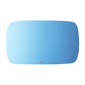 Burco Left Blue Tinted Flat Door Mirror Glass 6133