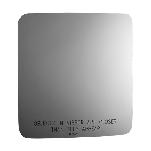 Burco Right Convex Door Mirror Glass 5803