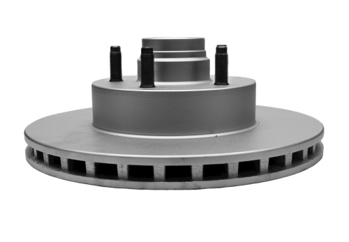 ProMax Front Coated Disc Brake Rotor 20-54180 - side view