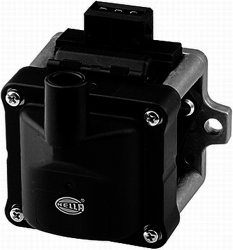 HELLA Ignition Module with Coil 12V 006623951 - front view