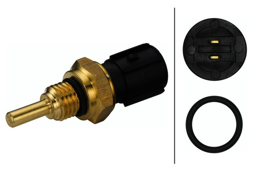 HELLA Engine Coolant Temperature Sensor 009107511 - front view