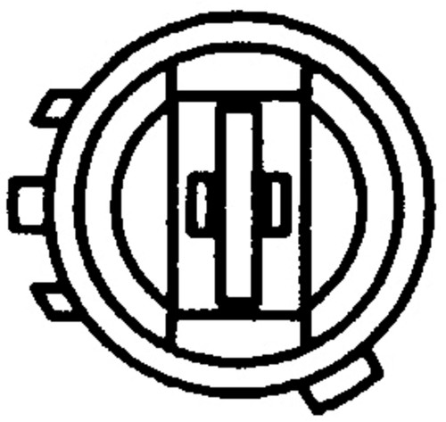 HELLA Engine Coolant Temperature Sensor 009107511 - diagram