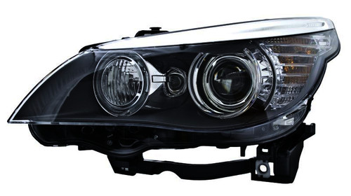 HELLA Left Headlight Assembly 169009151 - front view
