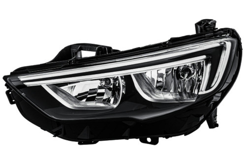 HELLA Left Headlight Assembly 354869091 - front view