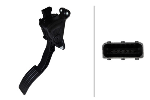 HELLA Accelerator Pedal Sensor 933901731 - front view