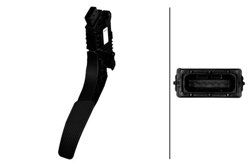 HELLA Accelerator Pedal Sensor 934463001 - connector view