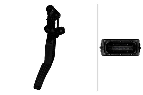 HELLA Accelerator Pedal Sensor 934463101 - connector view
