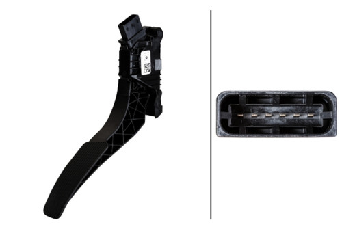 HELLA Accelerator Pedal Sensor 934463211 - front view