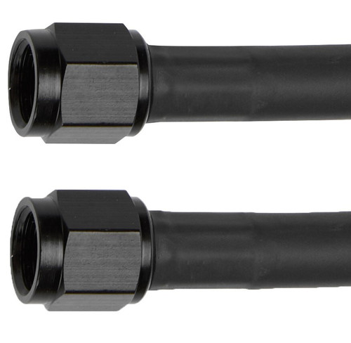 Allstar Performance 48353 | Coated Braided Line 18in #4 Hose -4 Str/-4 Str