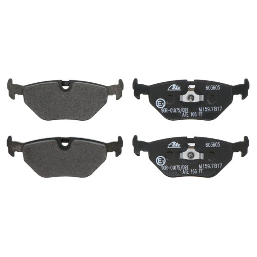 ATE Rear Disc Brake Pad Set 603605 - front view
