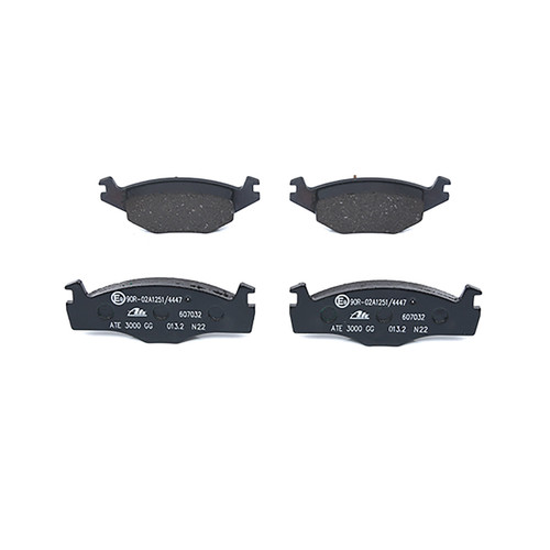 ATE Front Disc Brake Pad Set 607032 - back view