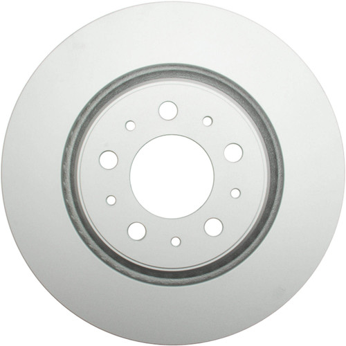 ATE Coated Front Disc Brake Rotor SP26107 - front view