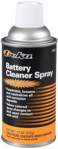 Deka Battery Cleaner Spray with Acid Indicator 00450 - front view