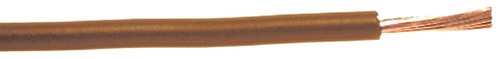 Deka 105C Rated Primary Wire - 12 Gauge 100 ft Tan 02470 - top view