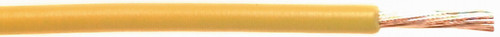 Deka 105C Rated Primary Wire - 14 Gauge 100 ft Yellow 02770 - top view