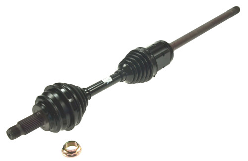 GKN Loebro Front Right CV Axle Assembly 304496 - front view