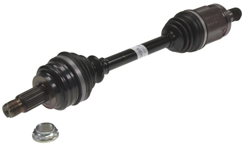 GKN Loebro Front Left CV Axle Assembly 304667 - front view