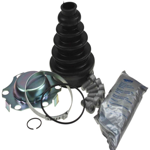 GKN Loebro Front Inner CV Joint Boot Kit 304112 - kit contents