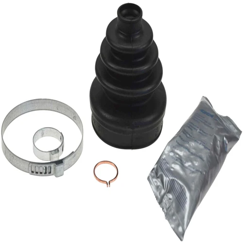 GKN Loebro Front Inner CV Joint Boot Kit 300419 - kit contents