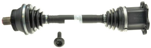 GKN Loebro Front Right CV Axle Assembly 305081 - front view