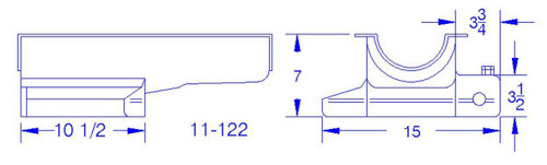 SBC Circle Track Oil Pan 10in Long Sump G-Body Pre-80