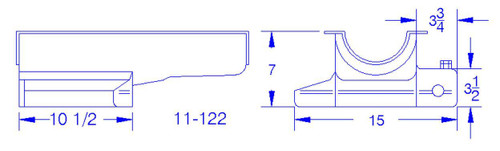 SBC Circle Track Oil Pan 10in Long Sump G-Body Pre-80