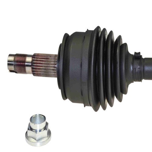 GKN Loebro Front Right CV Axle Assembly 306149 - left view