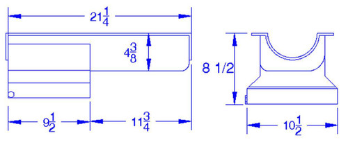 SBC Drag Race T-Sump Oil Pan Pre-80