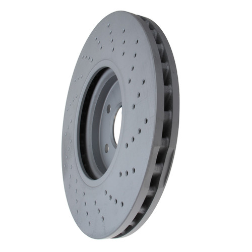 Zimmermann Coat Z Front Disc Brake Rotor - 330 mm 400.3632.20 - angled view