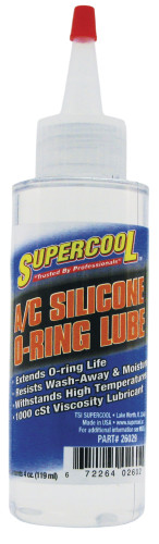 TSI Supercool Silicone Lubricant for O-rings 1000Cst 4oz 26029 - front view