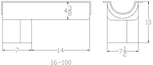 Truck Conversion Oil Pan for Chevy S10 SBC 7qt Black