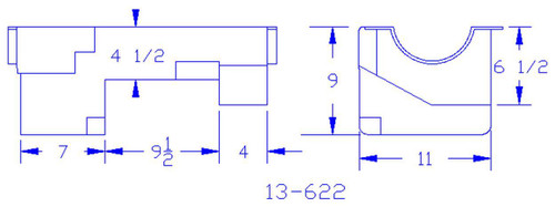 Ford 289-302 Fox Body Drag Race Front Sump Pro Power Oil Pan
