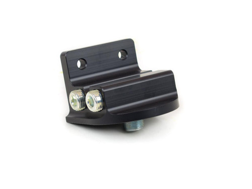 Billet Aluminum Remote Oil Filter Mount for 22MM x 1.5 Filters